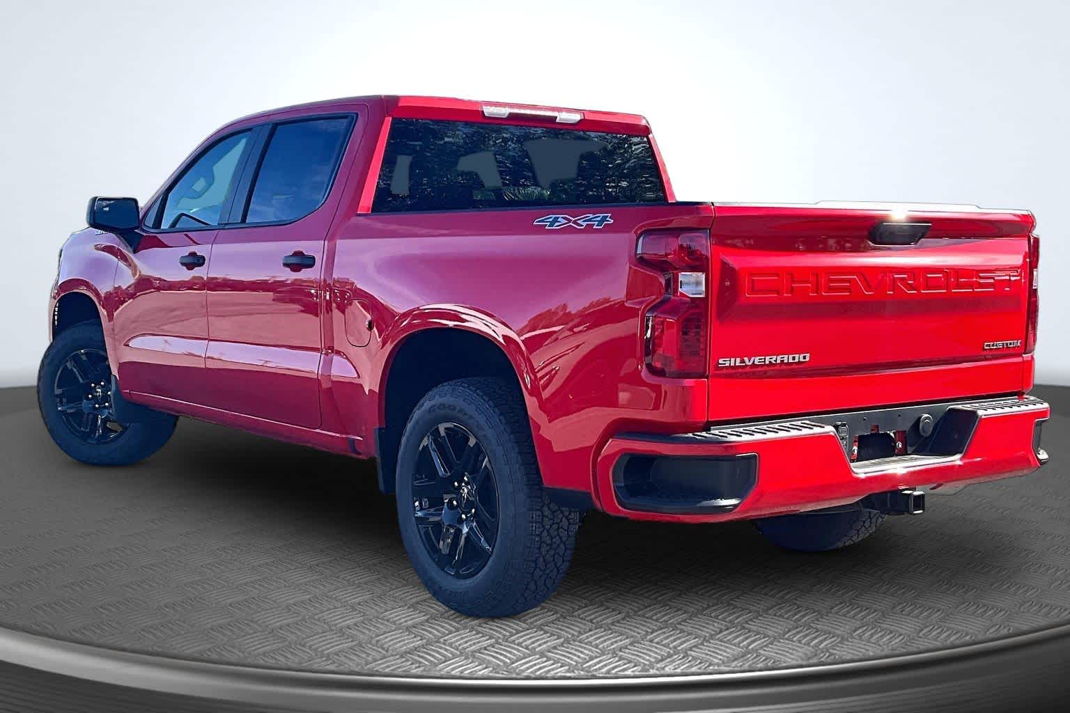 2026 Chevrolet Silverado 1500 Custom Red Hot at James Chevrolet