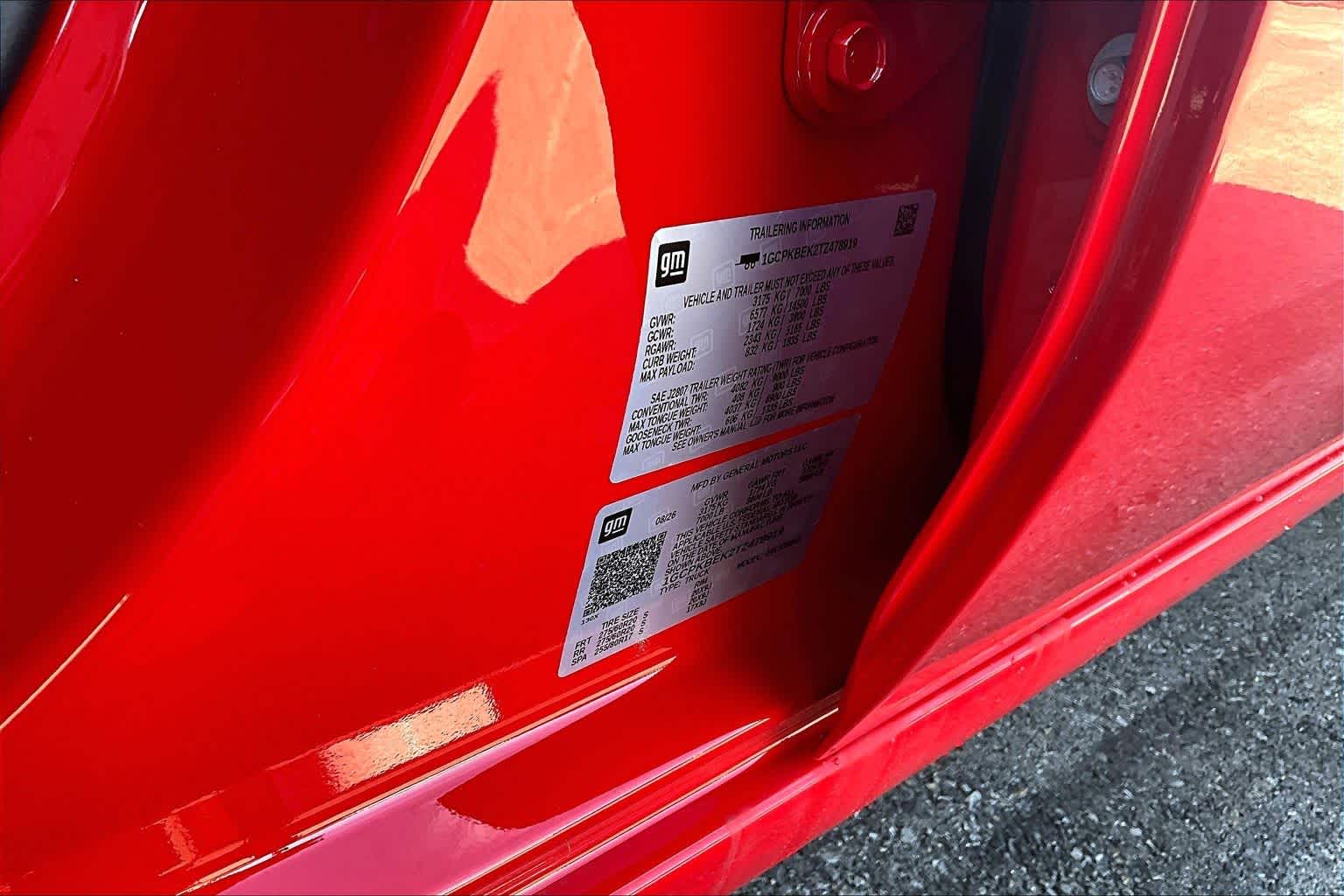 2026 Chevrolet Silverado 1500 Custom Red Hot at James Chevrolet