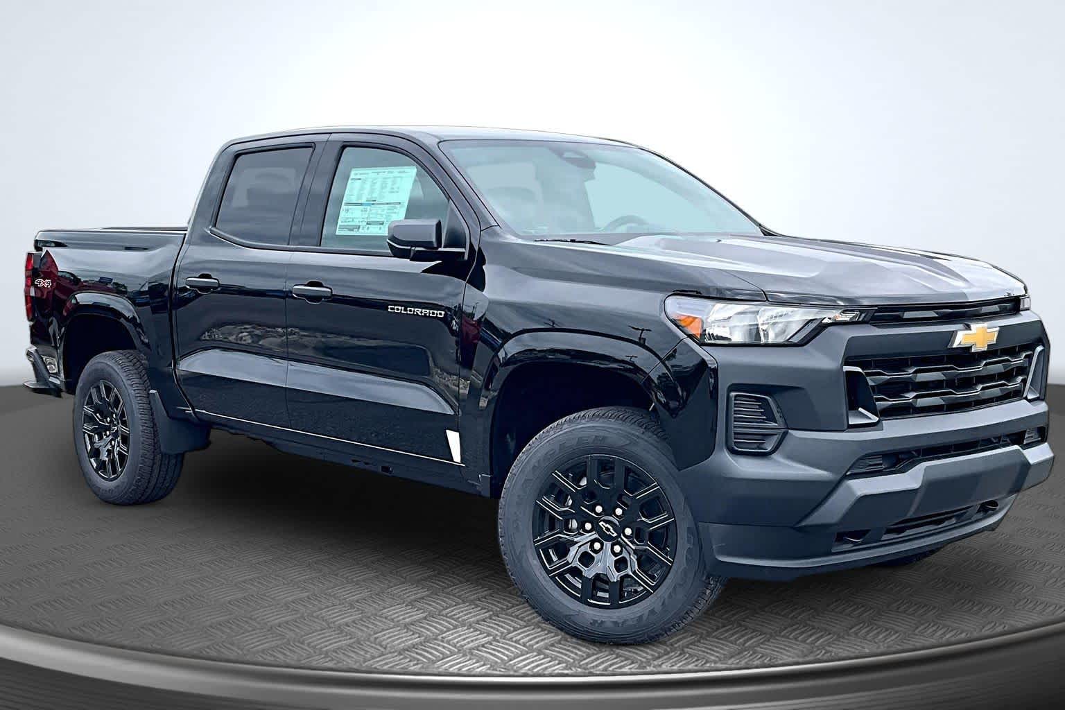 2026 Chevrolet Colorado 4WD Work Truck Black at James Chevrolet