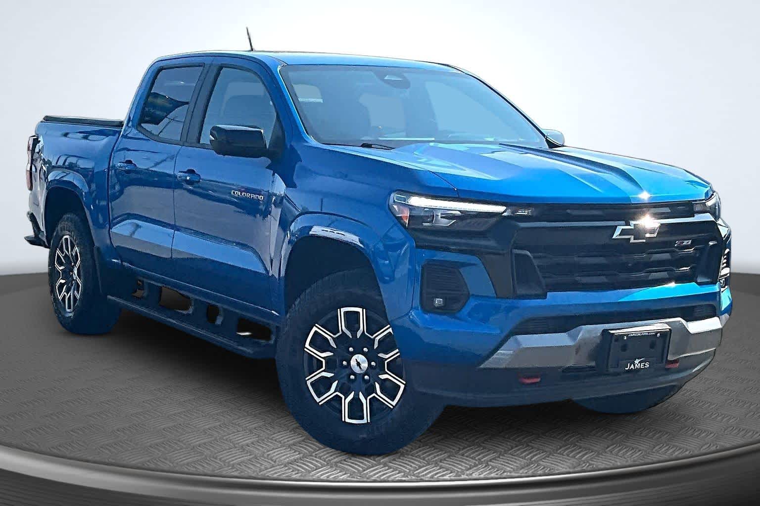 2023 Chevrolet Colorado 4WD Z71 Glacier Blue Metallic at Mangino Chevrolet