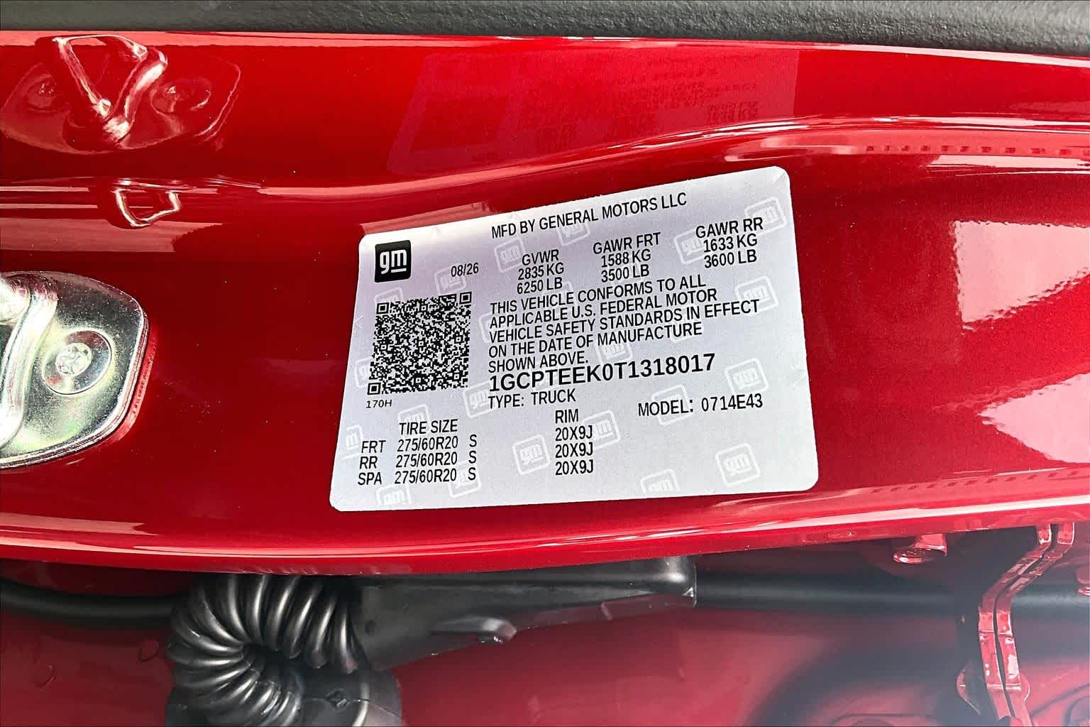 2026 Chevrolet Colorado 4WD Trail Boss Radiant Red Tintcoat at James Chevrolet