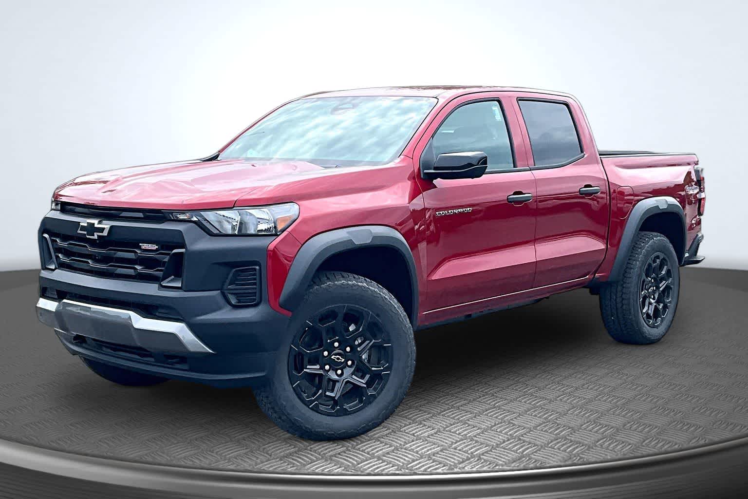 2026 Chevrolet Colorado 4WD Trail Boss Radiant Red Tintcoat at James Chevrolet