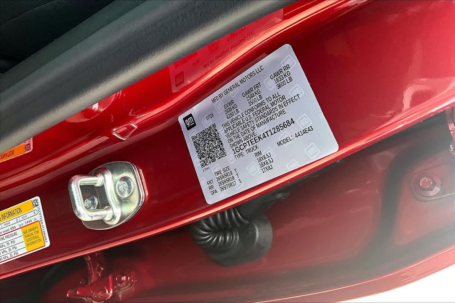 2026 Chevrolet Colorado 4WD Trail Boss Radiant Red Tintcoat at Mangino Chevrolet