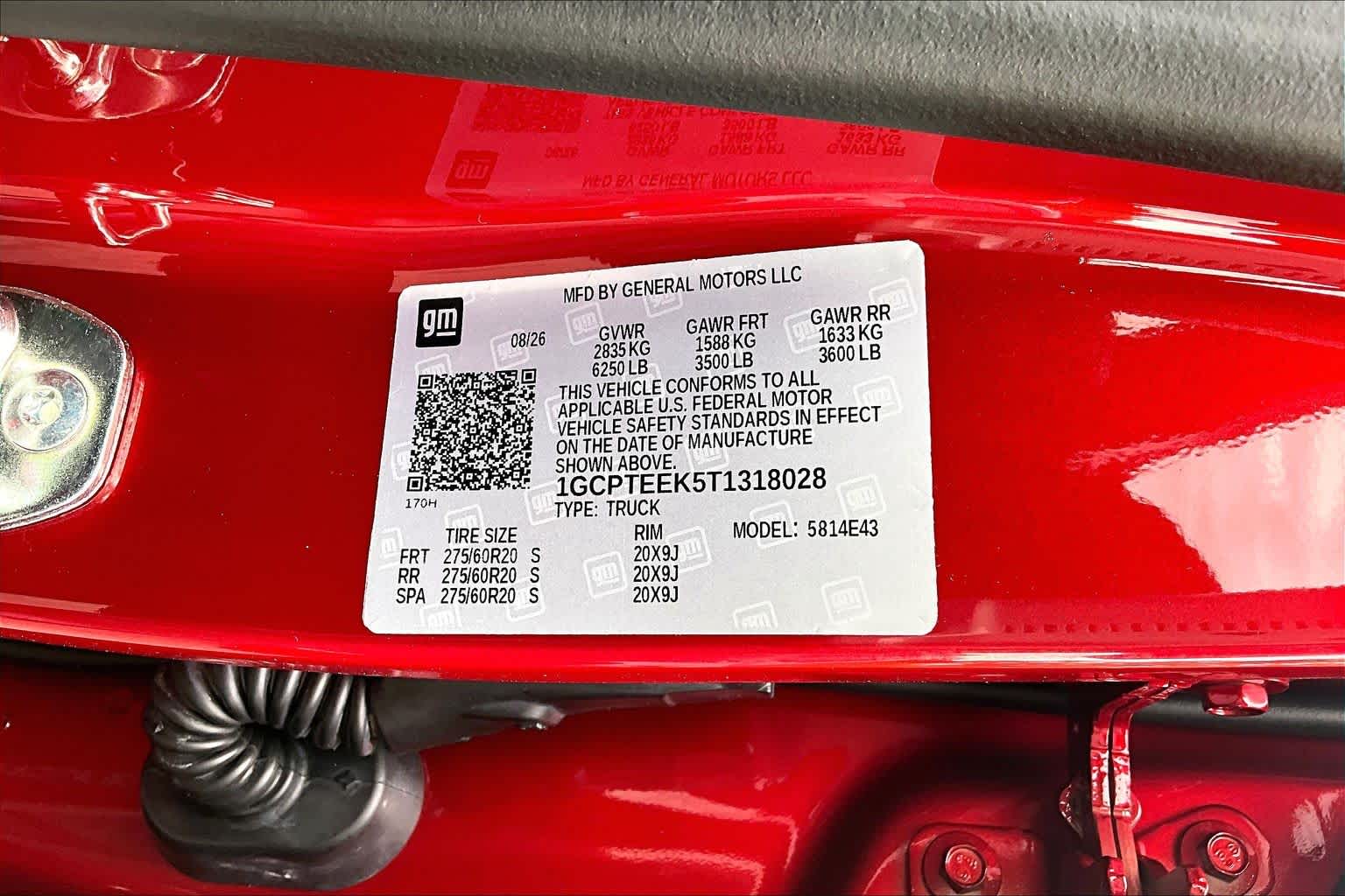 2026 Chevrolet Colorado 4WD Trail Boss Radiant Red Tintcoat at James Chevrolet