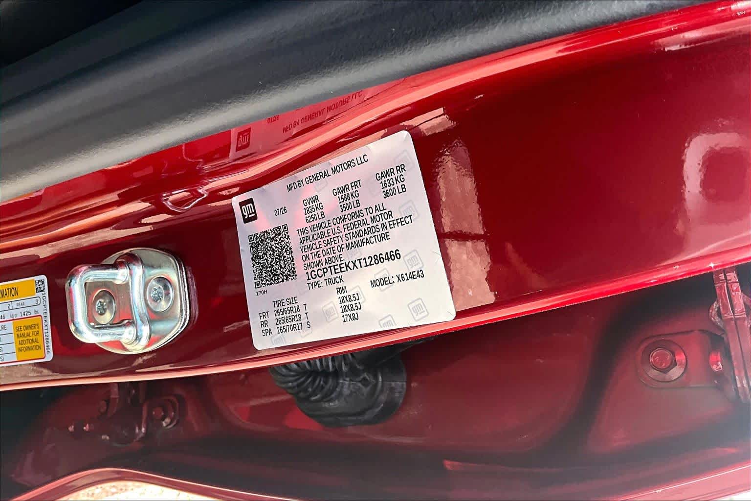 2026 Chevrolet Colorado 4WD Trail Boss Radiant Red Tintcoat at Mangino Chevrolet