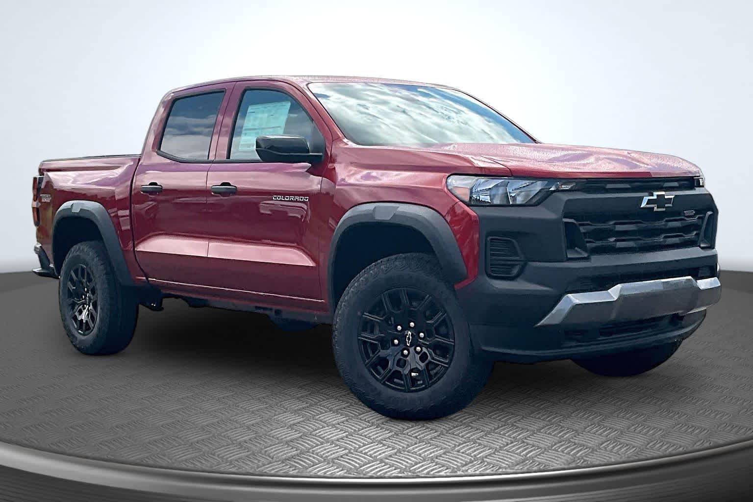 2026 Chevrolet Colorado 4WD Trail Boss Radiant Red Tintcoat at Mangino Chevrolet