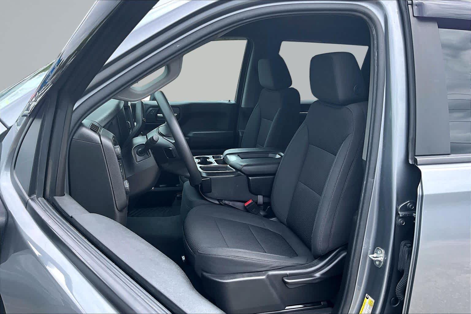 2021 Chevrolet Silverado 1500 Custom Trail Boss Satin Steel Metallic at James Chevrolet
