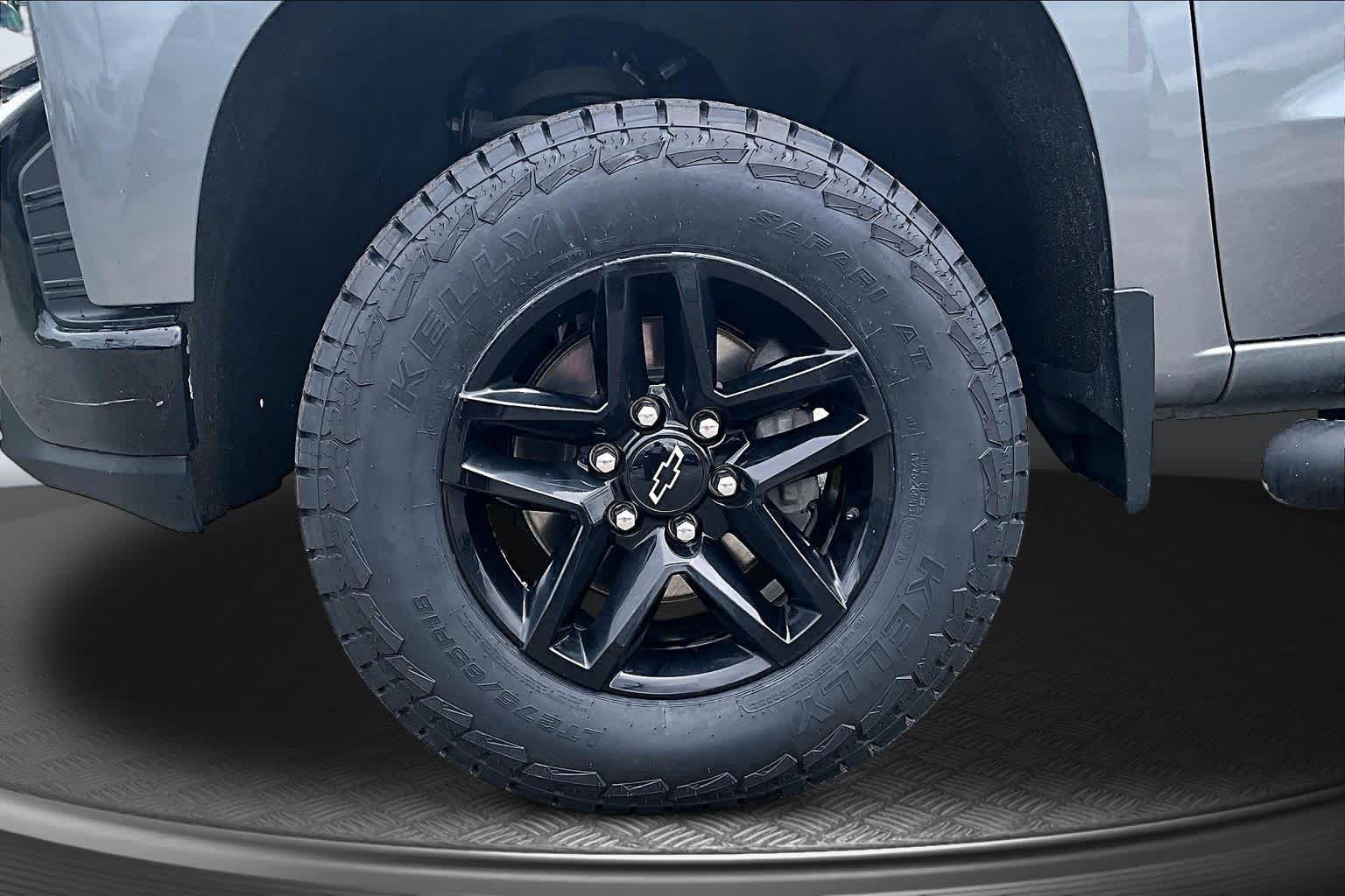 2021 Chevrolet Silverado 1500 Custom Trail Boss Satin Steel Metallic at James Chevrolet