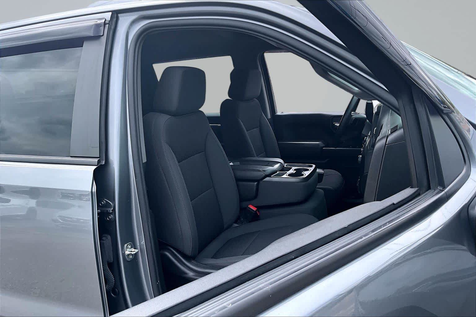 2021 Chevrolet Silverado 1500 Custom Trail Boss Satin Steel Metallic at James Chevrolet