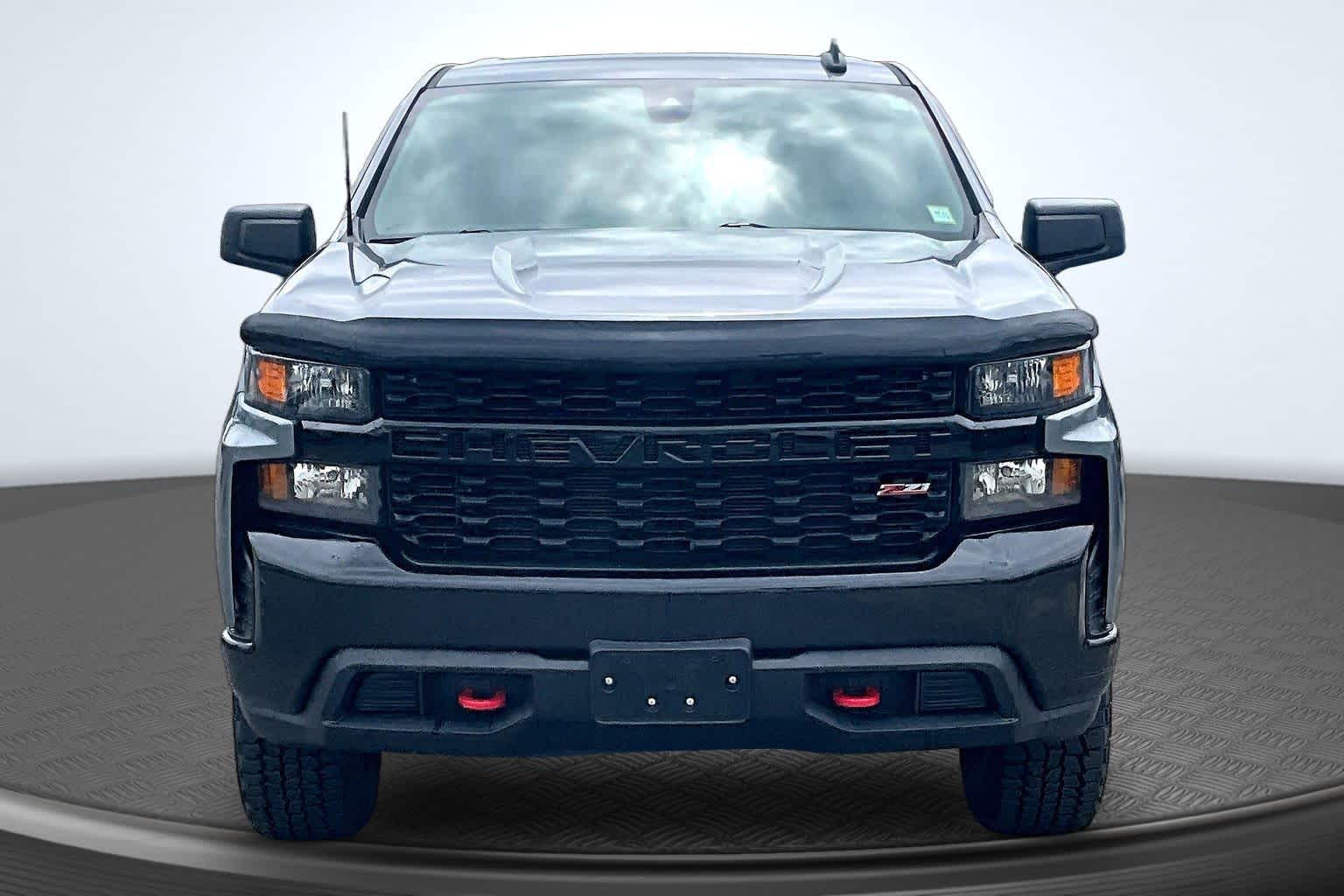 2021 Chevrolet Silverado 1500 Custom Trail Boss Satin Steel Metallic at James Chevrolet