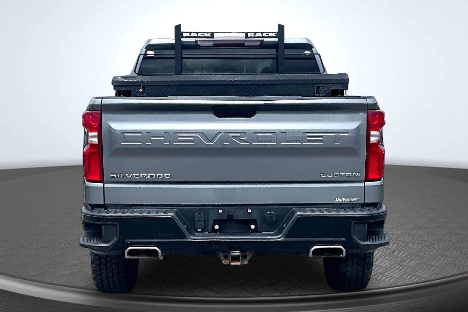 2021 Chevrolet Silverado 1500 Custom Trail Boss Satin Steel Metallic at James Chevrolet