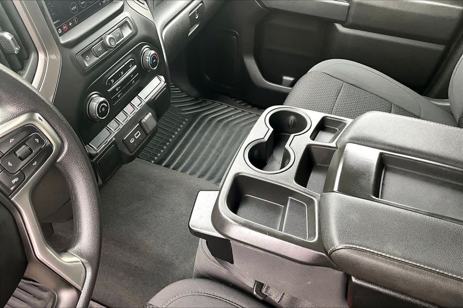 2021 Chevrolet Silverado 1500 Custom Trail Boss Satin Steel Metallic at James Chevrolet
