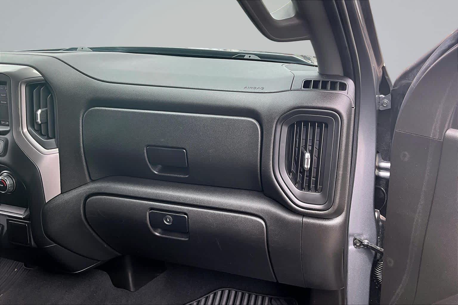 2021 Chevrolet Silverado 1500 Custom Trail Boss Satin Steel Metallic at James Chevrolet