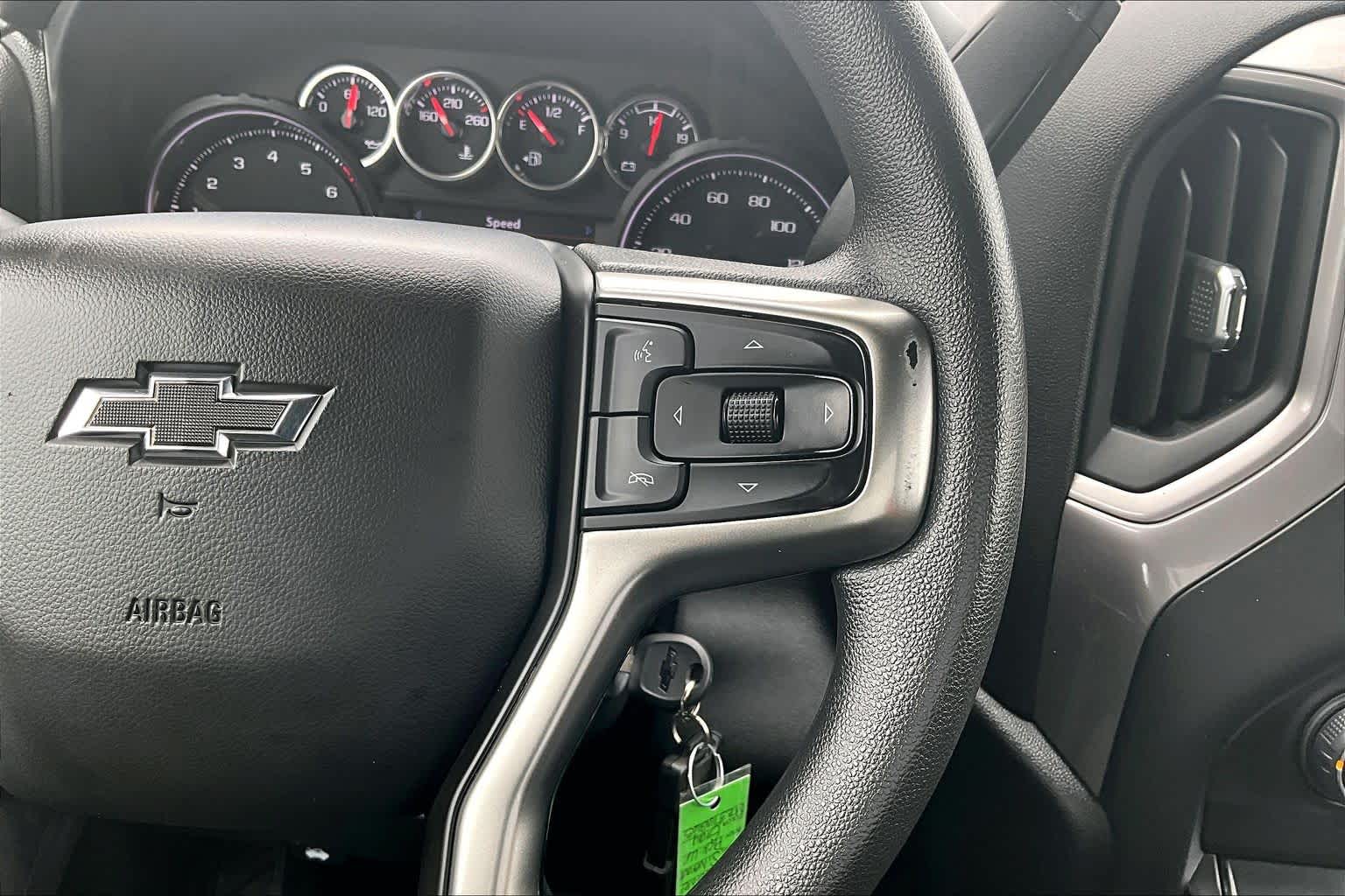 2021 Chevrolet Silverado 1500 Custom Trail Boss Satin Steel Metallic at James Chevrolet