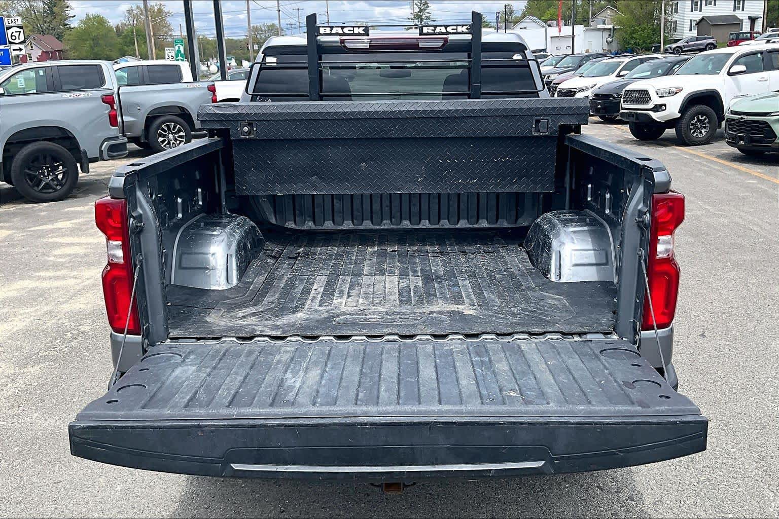 2021 Chevrolet Silverado 1500 Custom Trail Boss Satin Steel Metallic at James Chevrolet