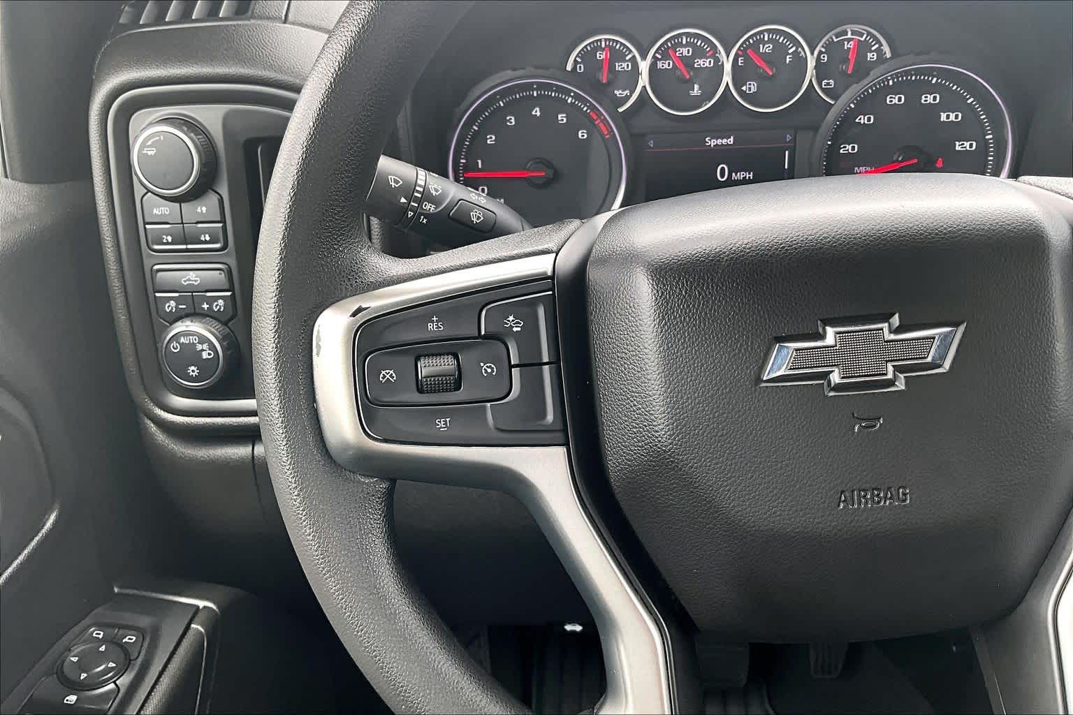 2021 Chevrolet Silverado 1500 Custom Trail Boss Satin Steel Metallic at James Chevrolet