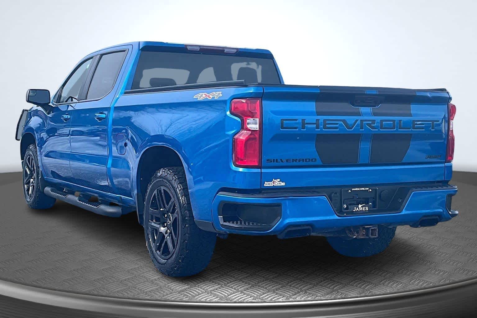2023 Chevrolet Silverado 1500 RST Glacier Blue Metallic at James Chevrolet