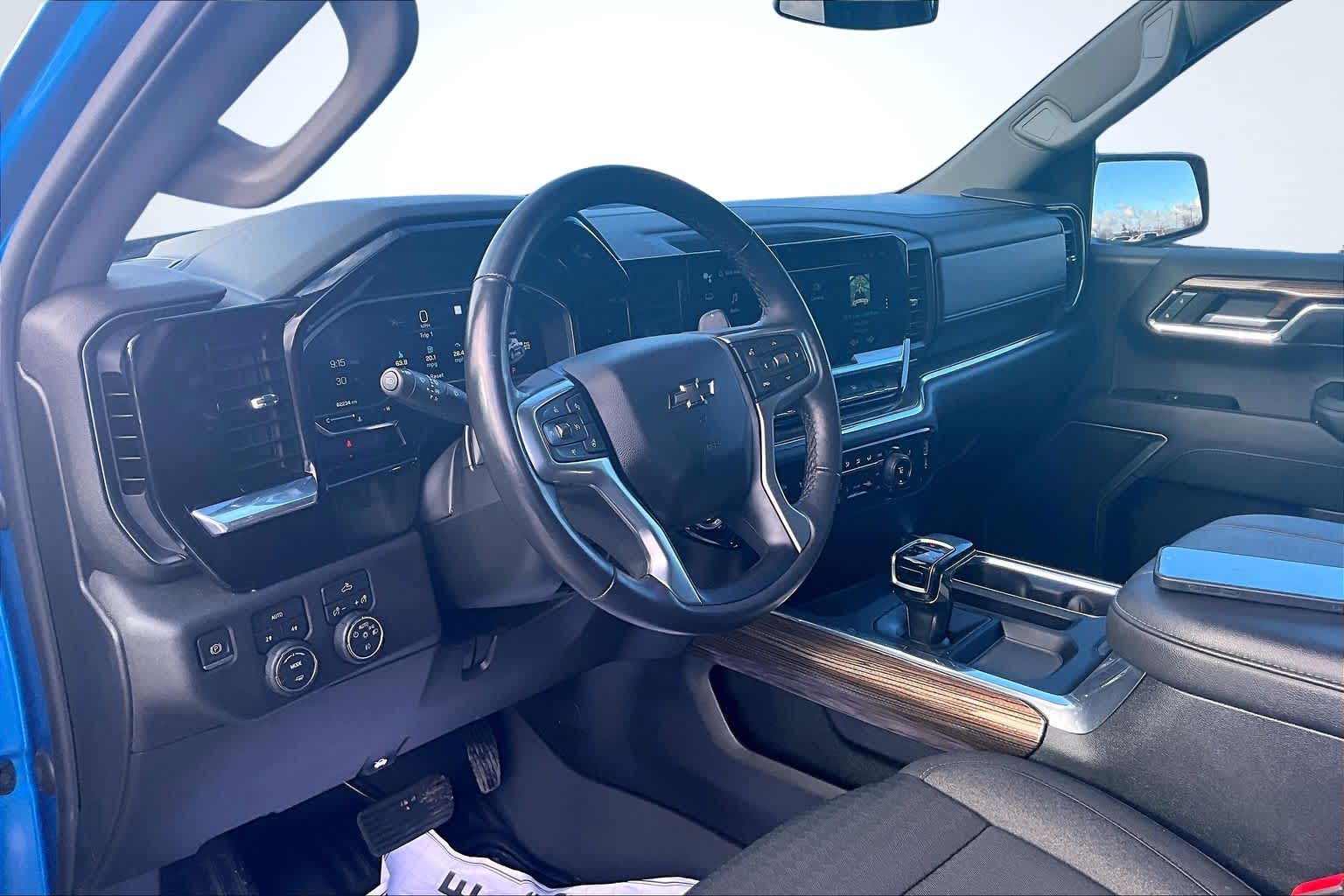 2023 Chevrolet Silverado 1500 RST Glacier Blue Metallic at James Chevrolet