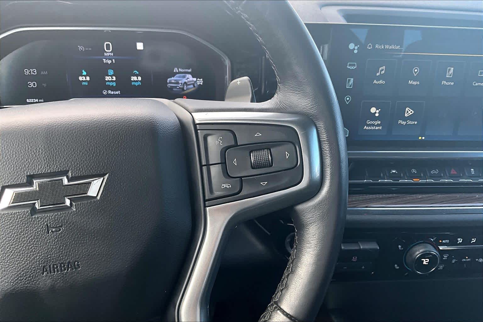 2023 Chevrolet Silverado 1500 RST Glacier Blue Metallic at James Chevrolet