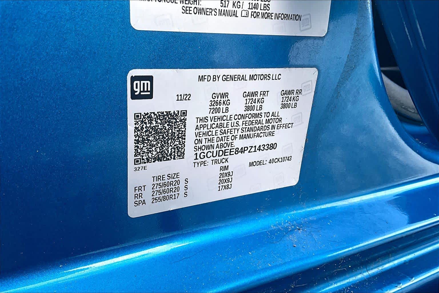 2023 Chevrolet Silverado 1500 RST Glacier Blue Metallic at James Chevrolet