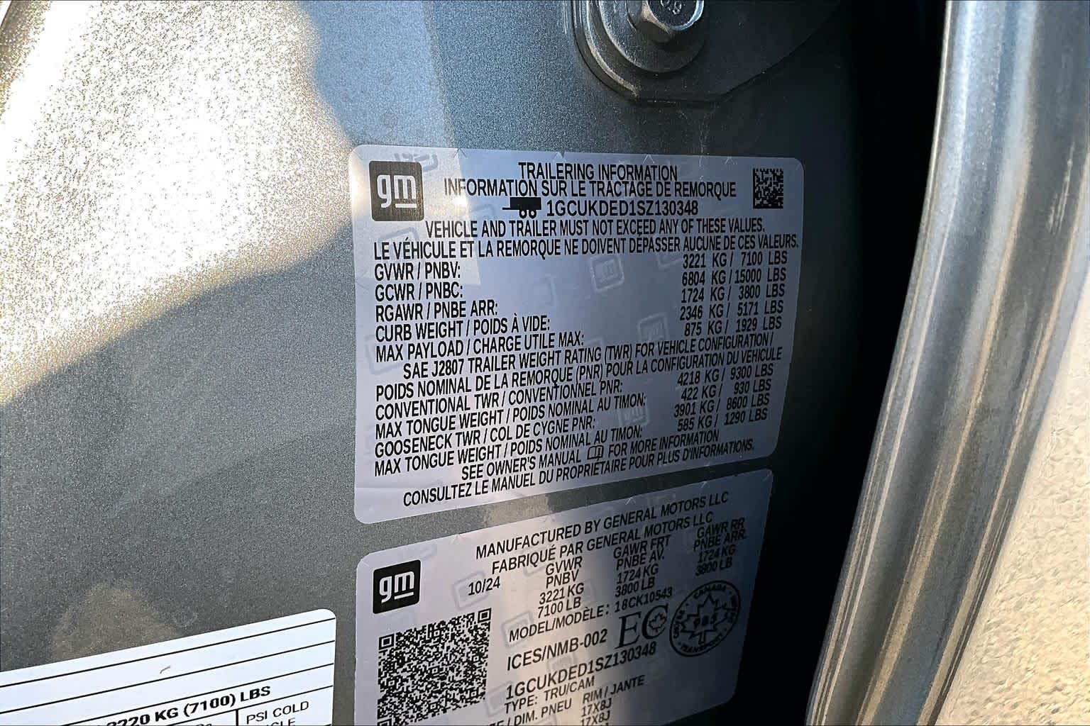 2025 Chevrolet Silverado 1500 LT GY at James Chevrolet