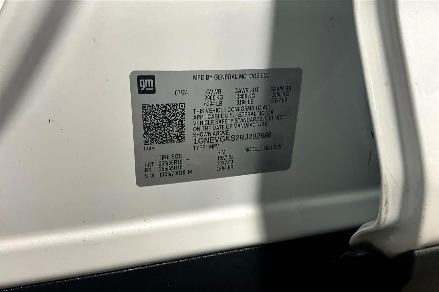 2024 Chevrolet Traverse AWD LT Iridescent Pearl Tricoat at James Chevrolet