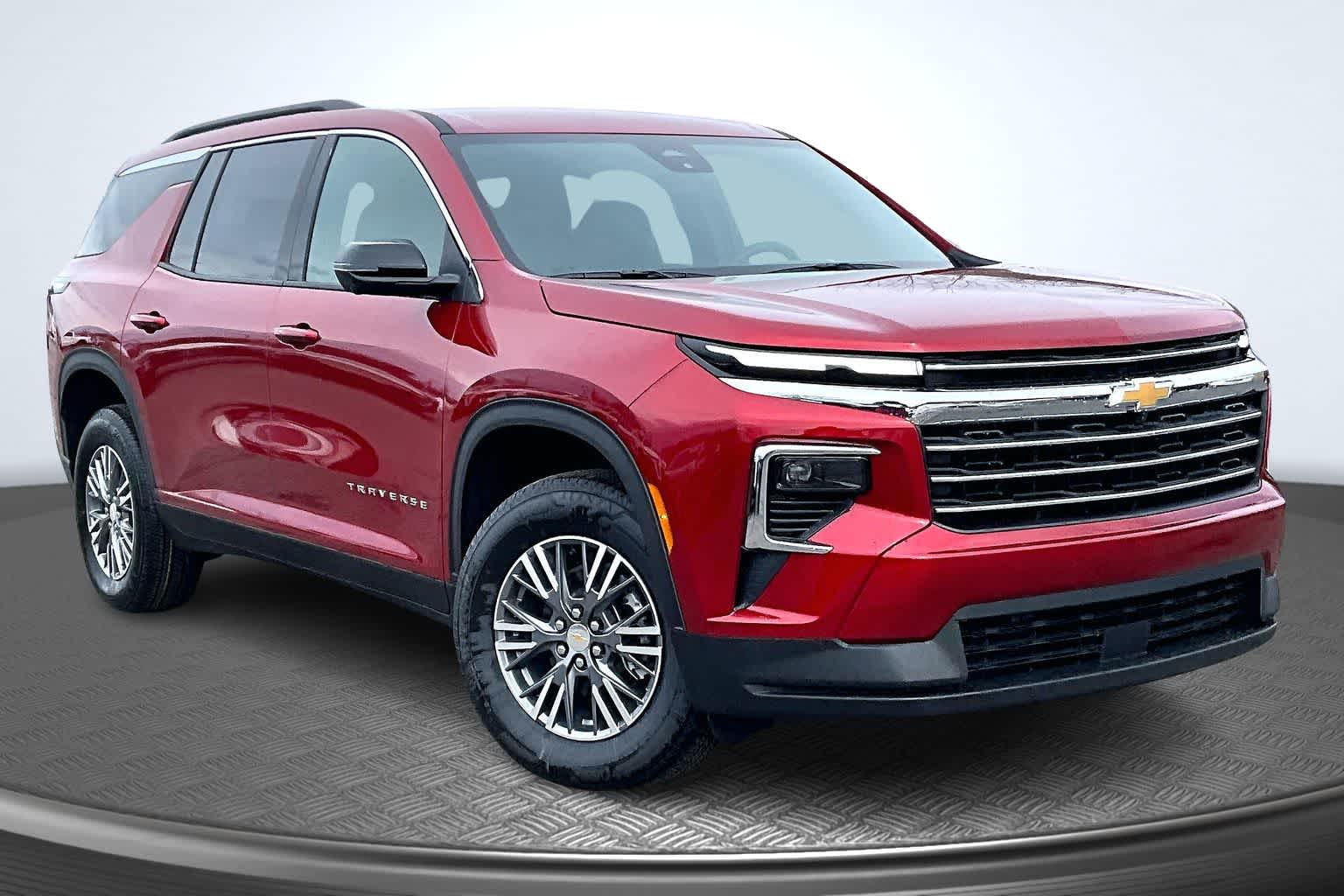 2026 Chevrolet Traverse AWD LT Radiant Red Tintcoat at James Chevrolet