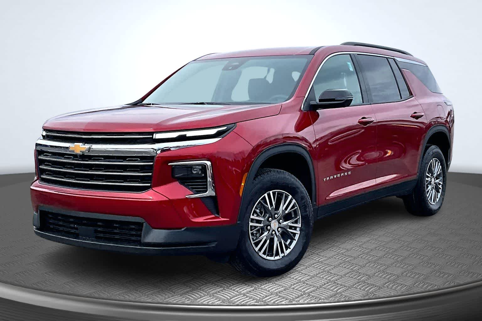 2026 Chevrolet Traverse AWD LT Radiant Red Tintcoat at James Chevrolet
