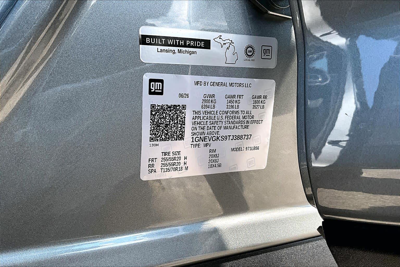 2026 Chevrolet Traverse AWD LT Sterling Gray Metallic at James Chevrolet