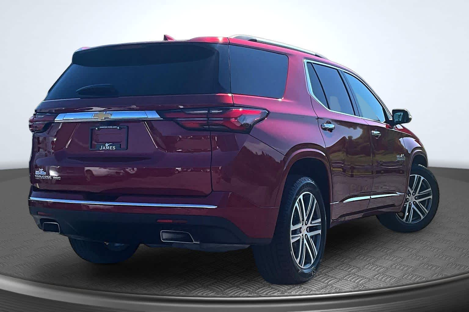 2023 Chevrolet Traverse High Country Radiant Red Tintcoat at Mangino Chevrolet