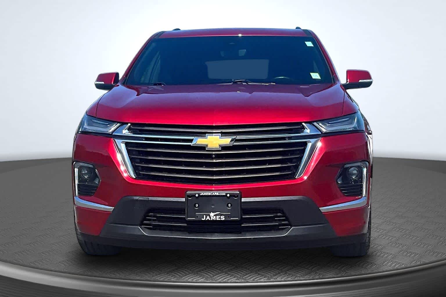 2023 Chevrolet Traverse High Country Radiant Red Tintcoat at Mangino Chevrolet