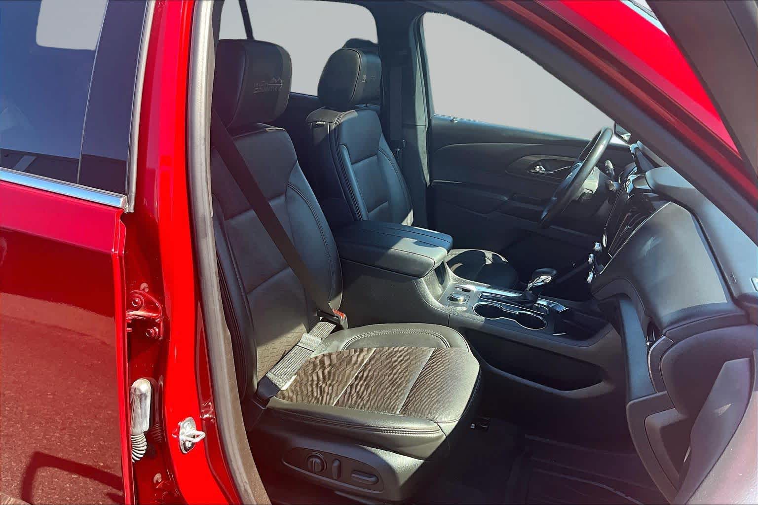 2023 Chevrolet Traverse High Country Radiant Red Tintcoat at Mangino Chevrolet