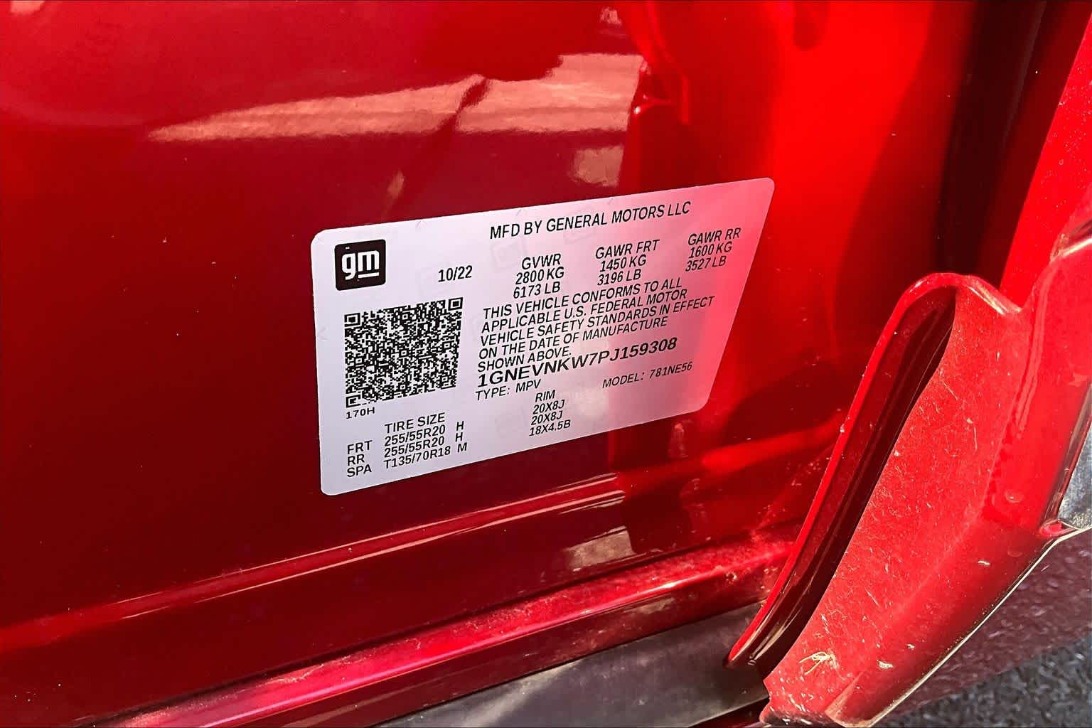 2023 Chevrolet Traverse High Country Radiant Red Tintcoat at Mangino Chevrolet