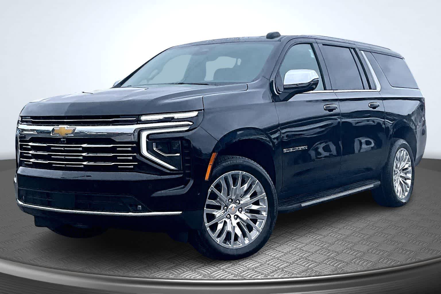 2026 Chevrolet Suburban Premier Black at James Chevrolet