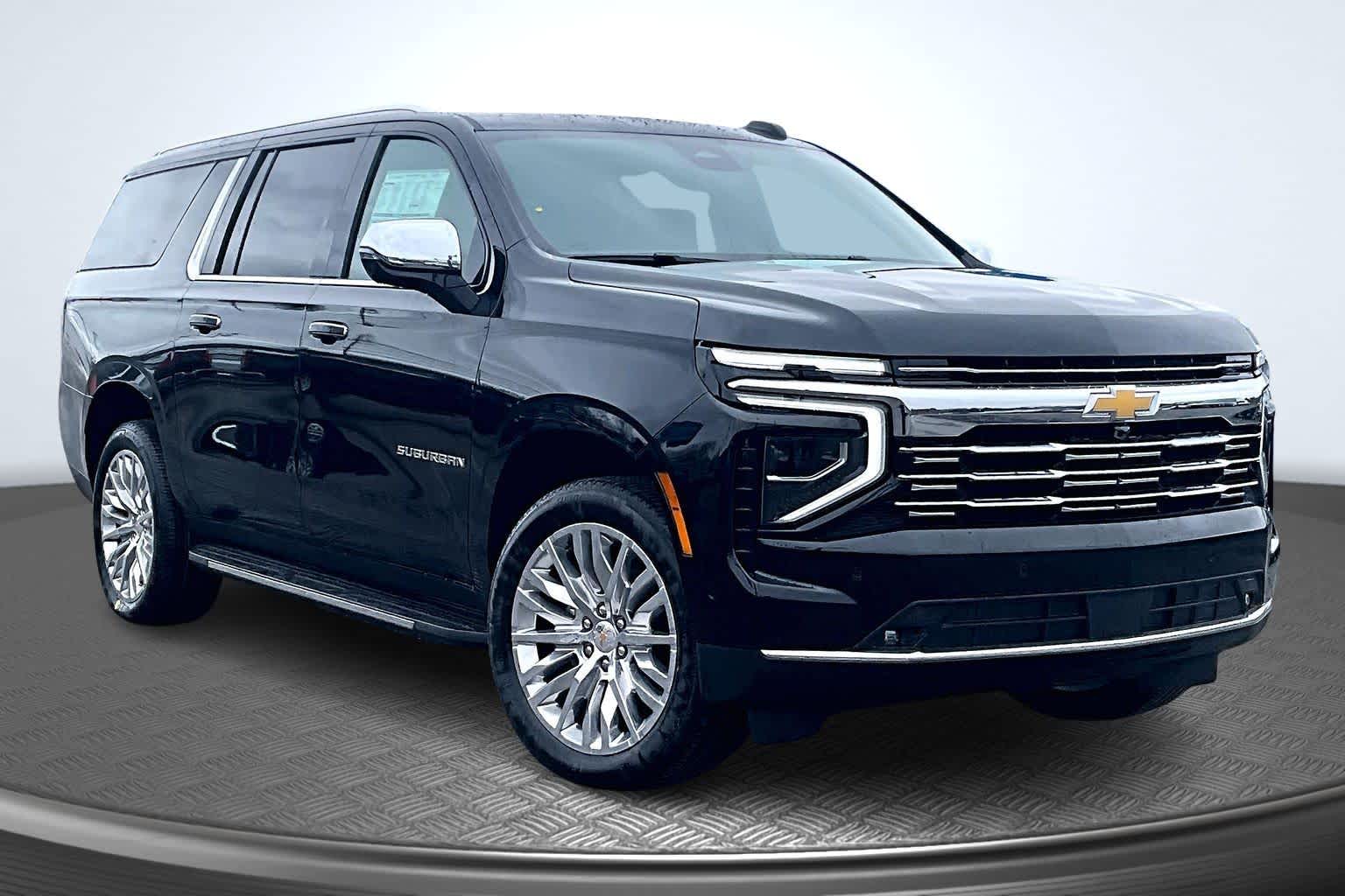 2026 Chevrolet Suburban Premier Black at James Chevrolet