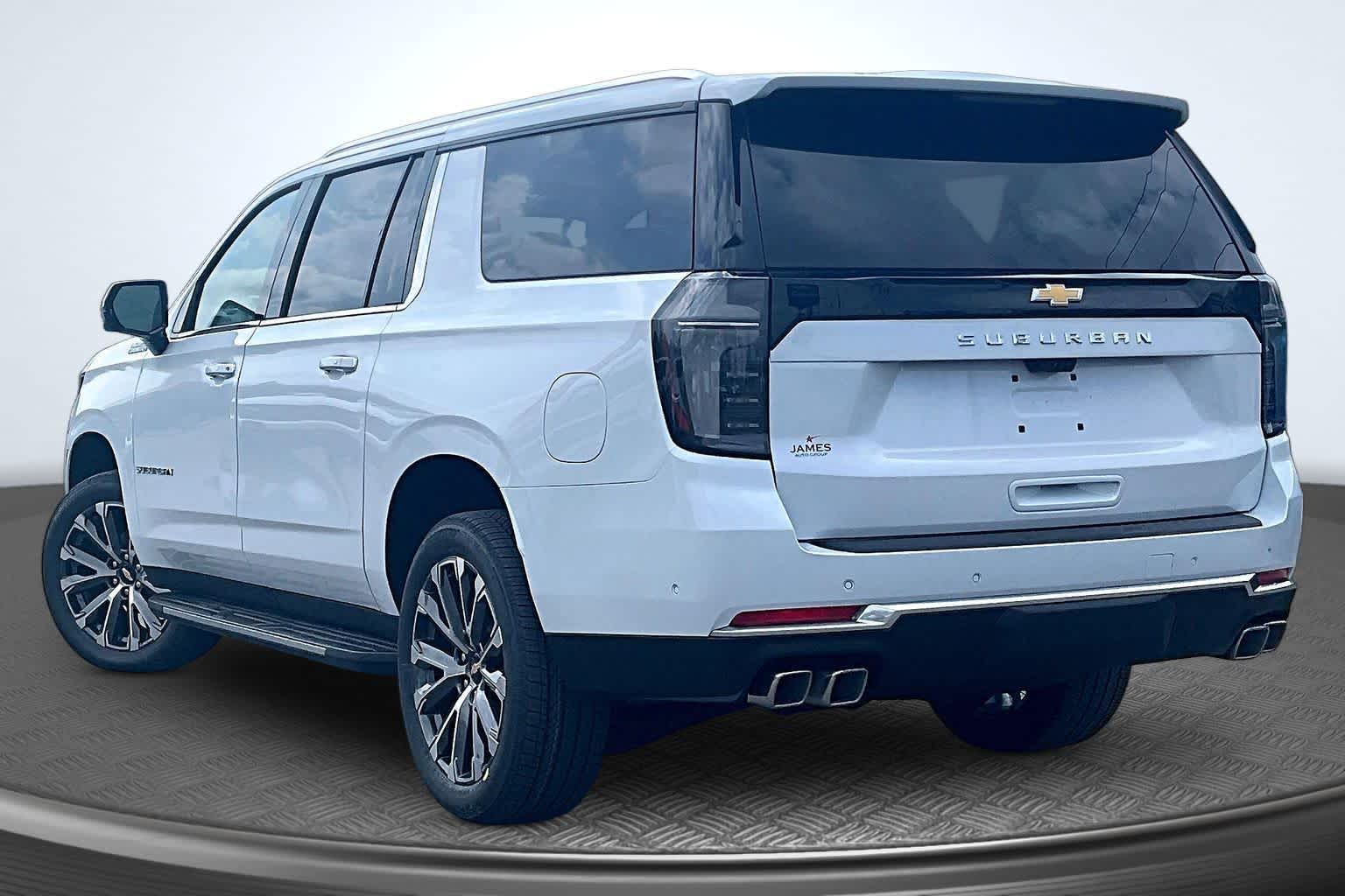 2026 Chevrolet Suburban High Country Polar White Tricoat at James Chevrolet