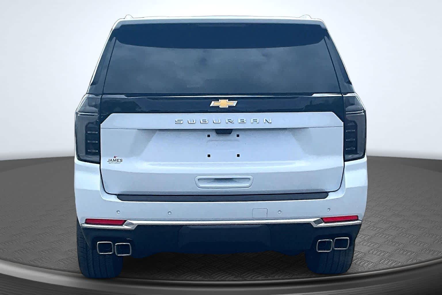 2026 Chevrolet Suburban High Country Polar White Tricoat at James Chevrolet
