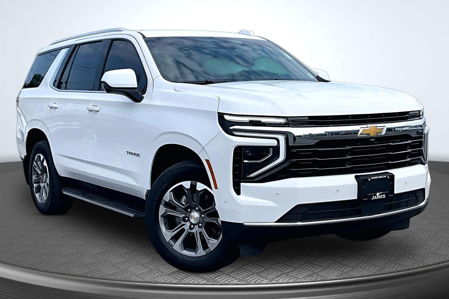 2025 Chevrolet Tahoe LS Summit White at James Chevrolet