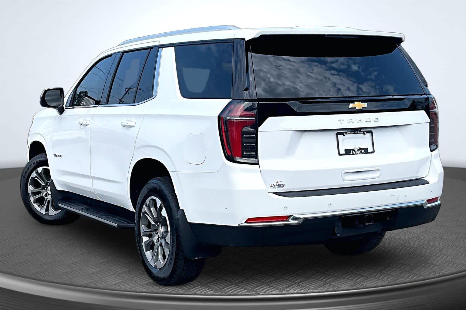 2025 Chevrolet Tahoe LS Summit White at James Chevrolet