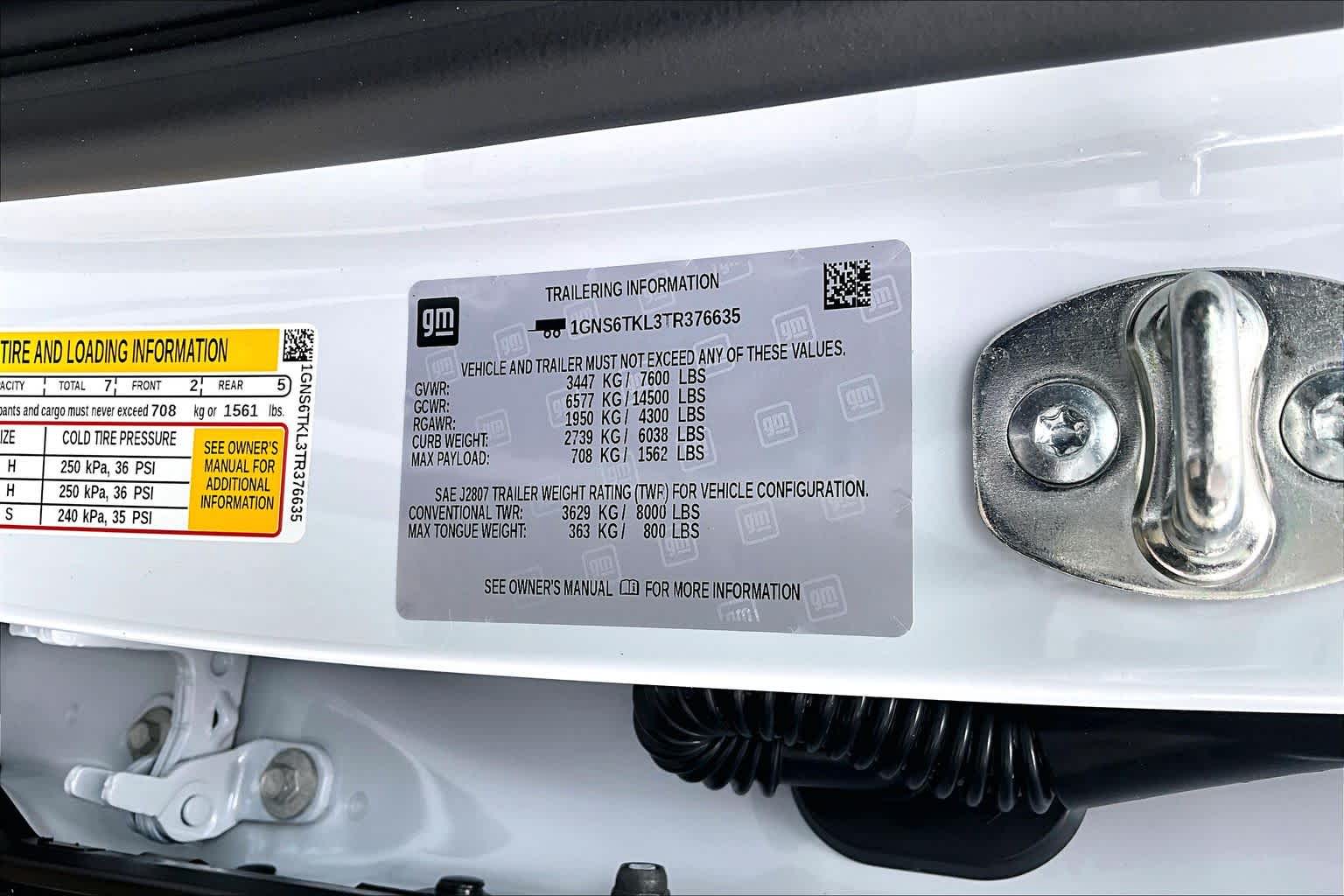 2026 Chevrolet Tahoe High Country Polar White Tricoat at James Chevrolet