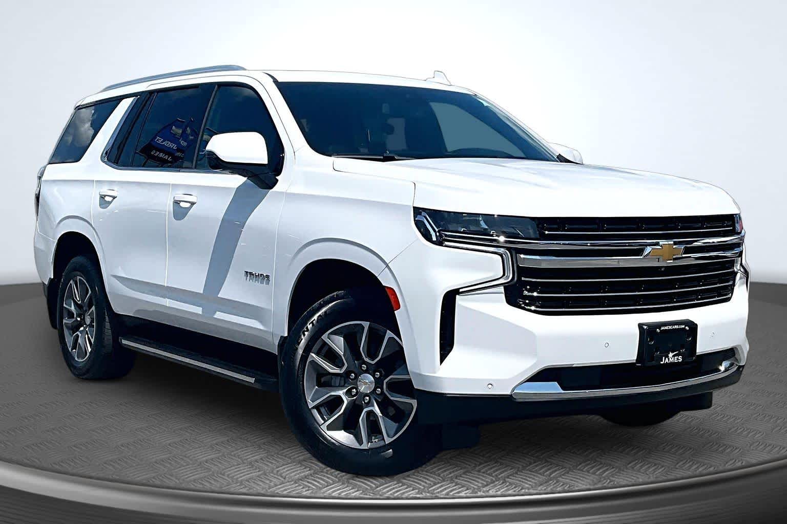 2023 Chevrolet Tahoe LT Summit White at James Chevrolet