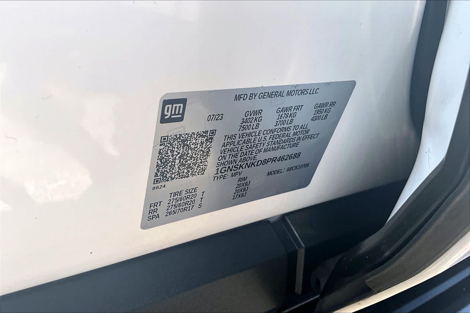 2023 Chevrolet Tahoe LT Summit White at James Chevrolet