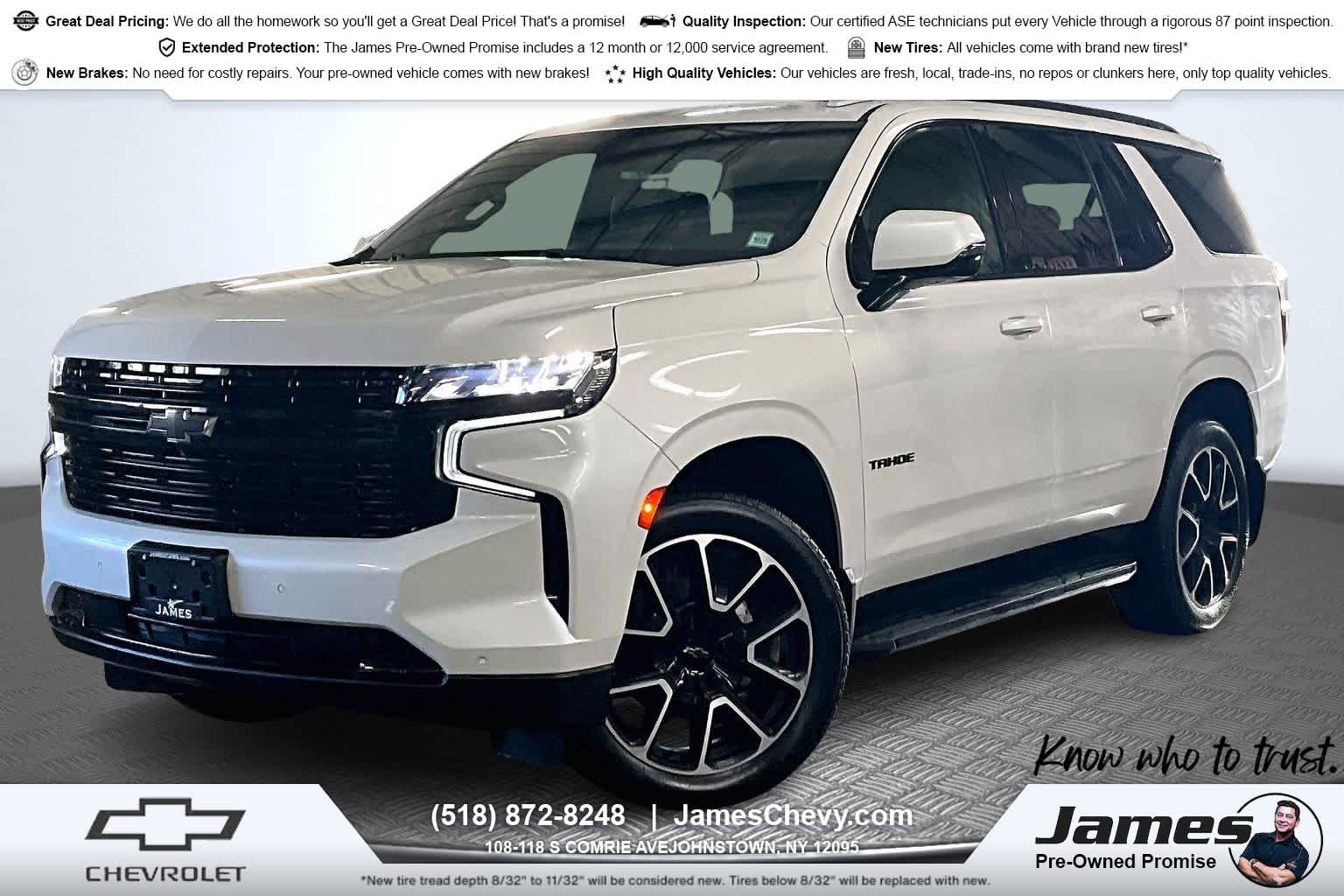 2023 Chevrolet Tahoe RST Iridescent Pearl Tricoat at Mangino Chevrolet