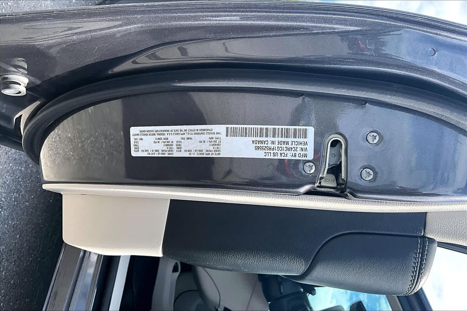 2023 Chrysler Voyager LX Granite Crystal Metallic Clearcoat at James Chevrolet