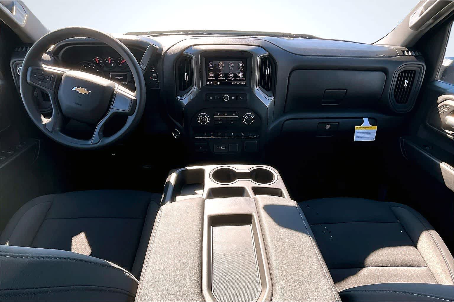 2026 Chevrolet Silverado 2500HD Custom White Sands at James Chevrolet