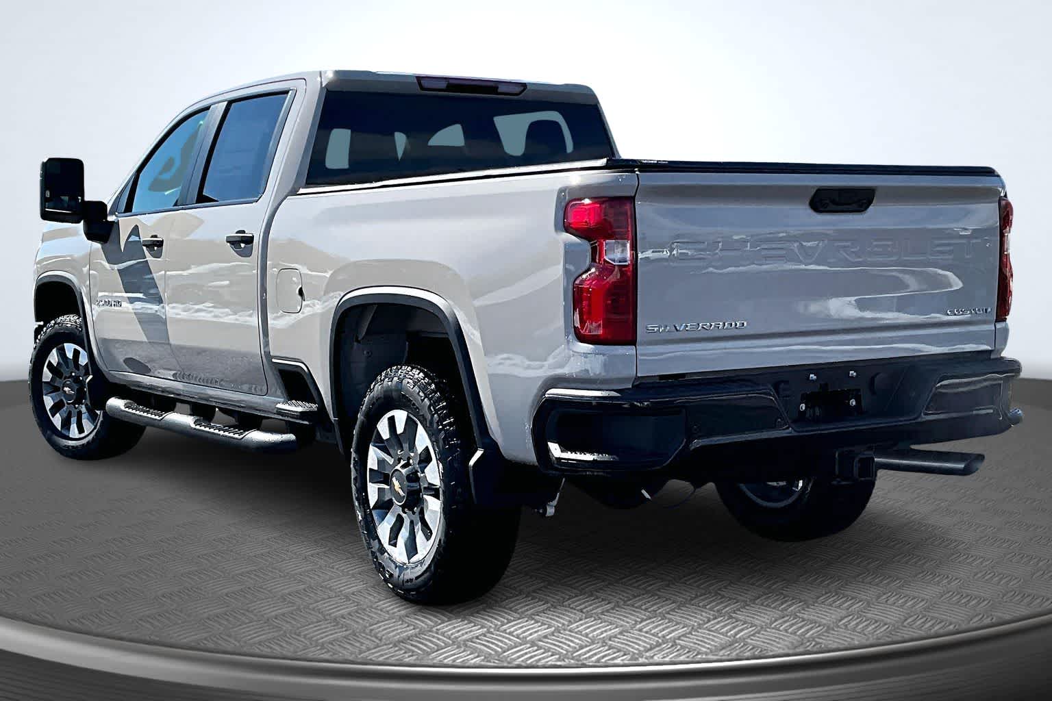 2026 Chevrolet Silverado 2500HD Custom White Sands at James Chevrolet