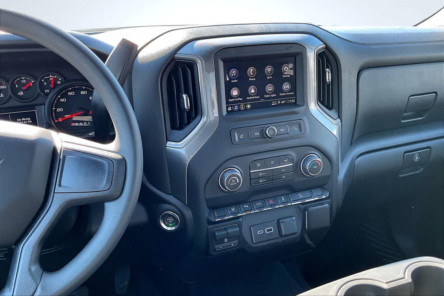 2026 Chevrolet Silverado 2500HD Custom White Sands at James Chevrolet