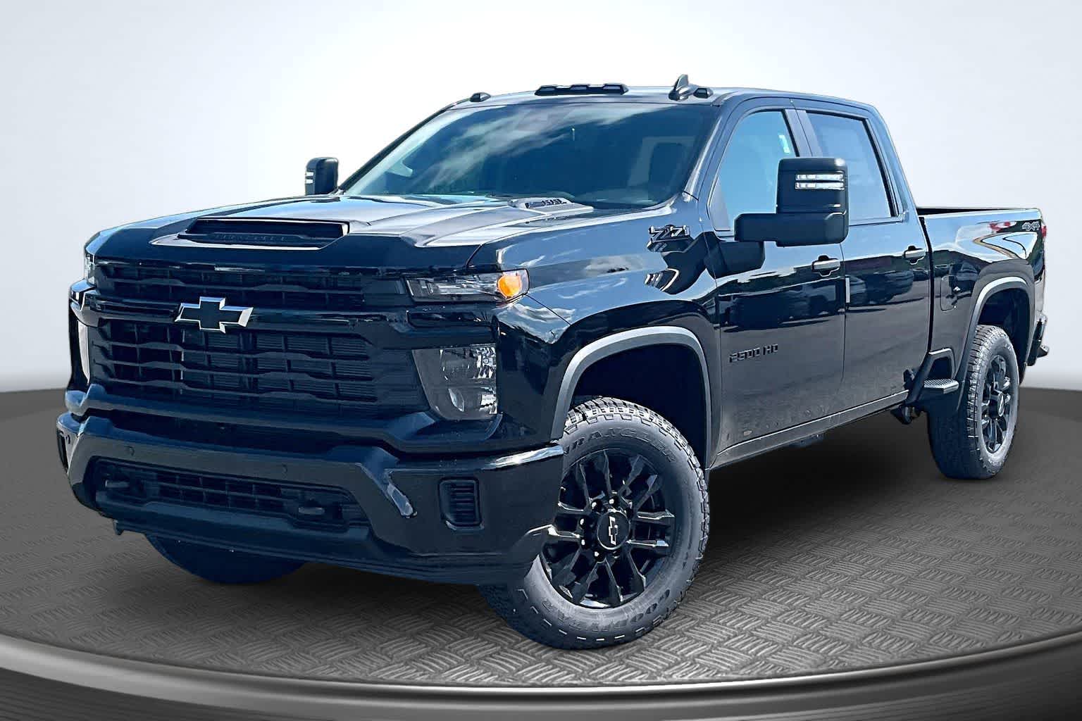 2026 Chevrolet Silverado 2500HD Custom Black at James Chevrolet
