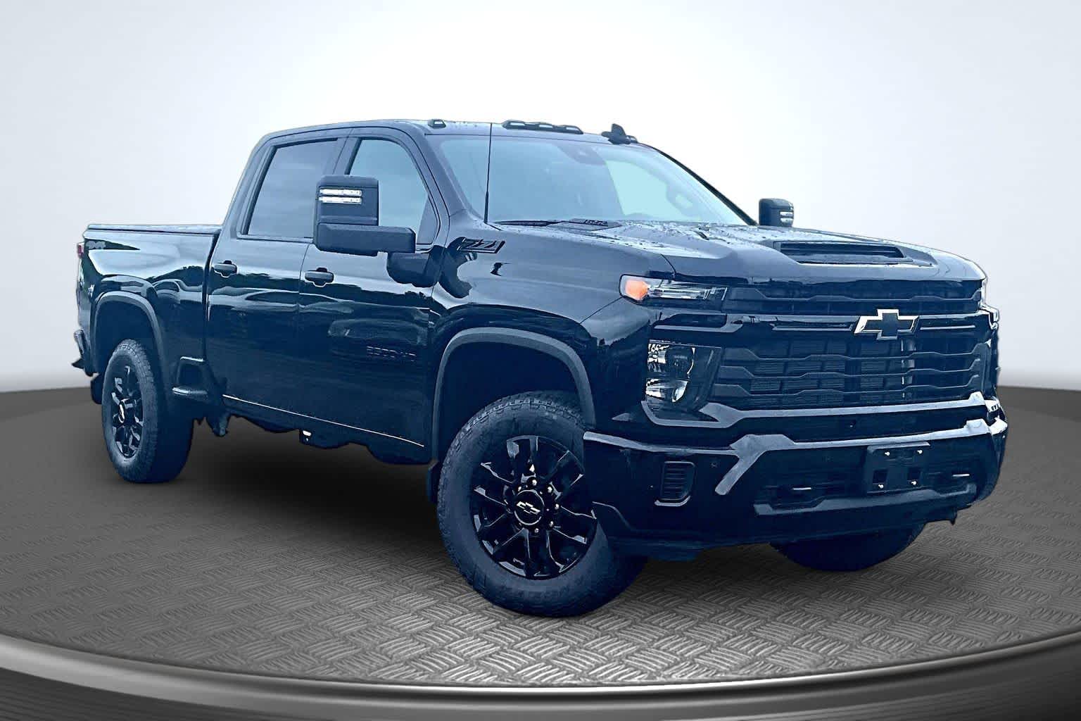 2026 Chevrolet Silverado 2500HD Custom Black at James Chevrolet