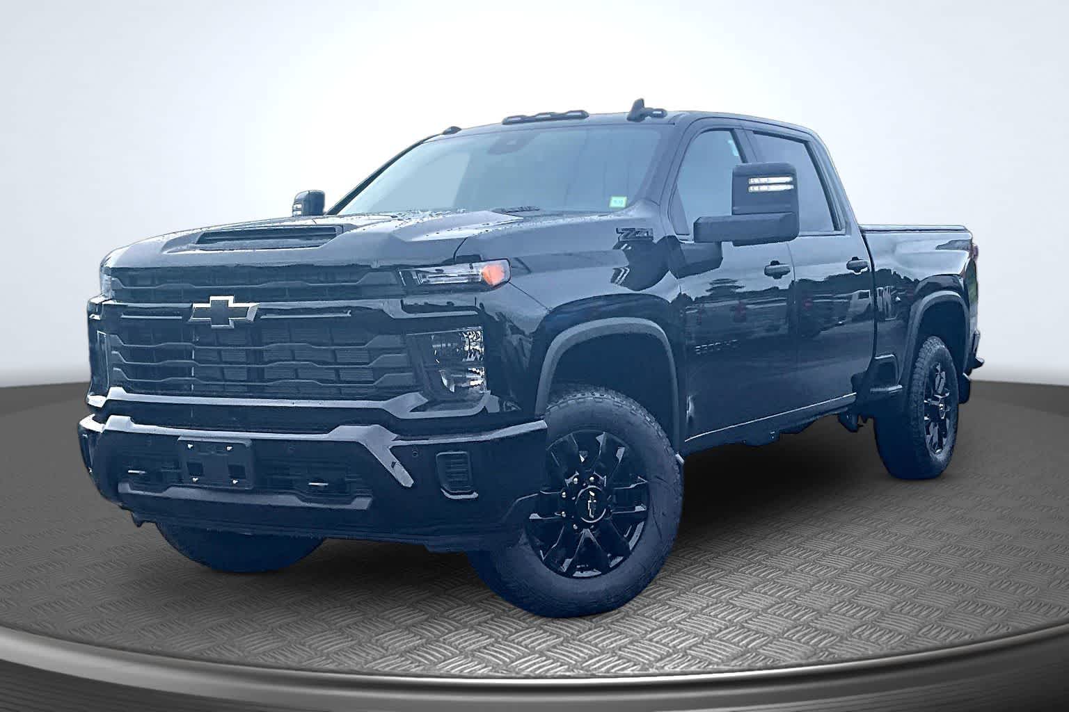 2026 Chevrolet Silverado 2500HD Custom Black at James Chevrolet